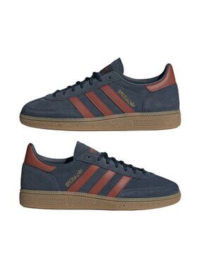 adidas Handball Spezial Men Size 12 Sneakers Aurora Ink Wild Sepia JH5436 NEW